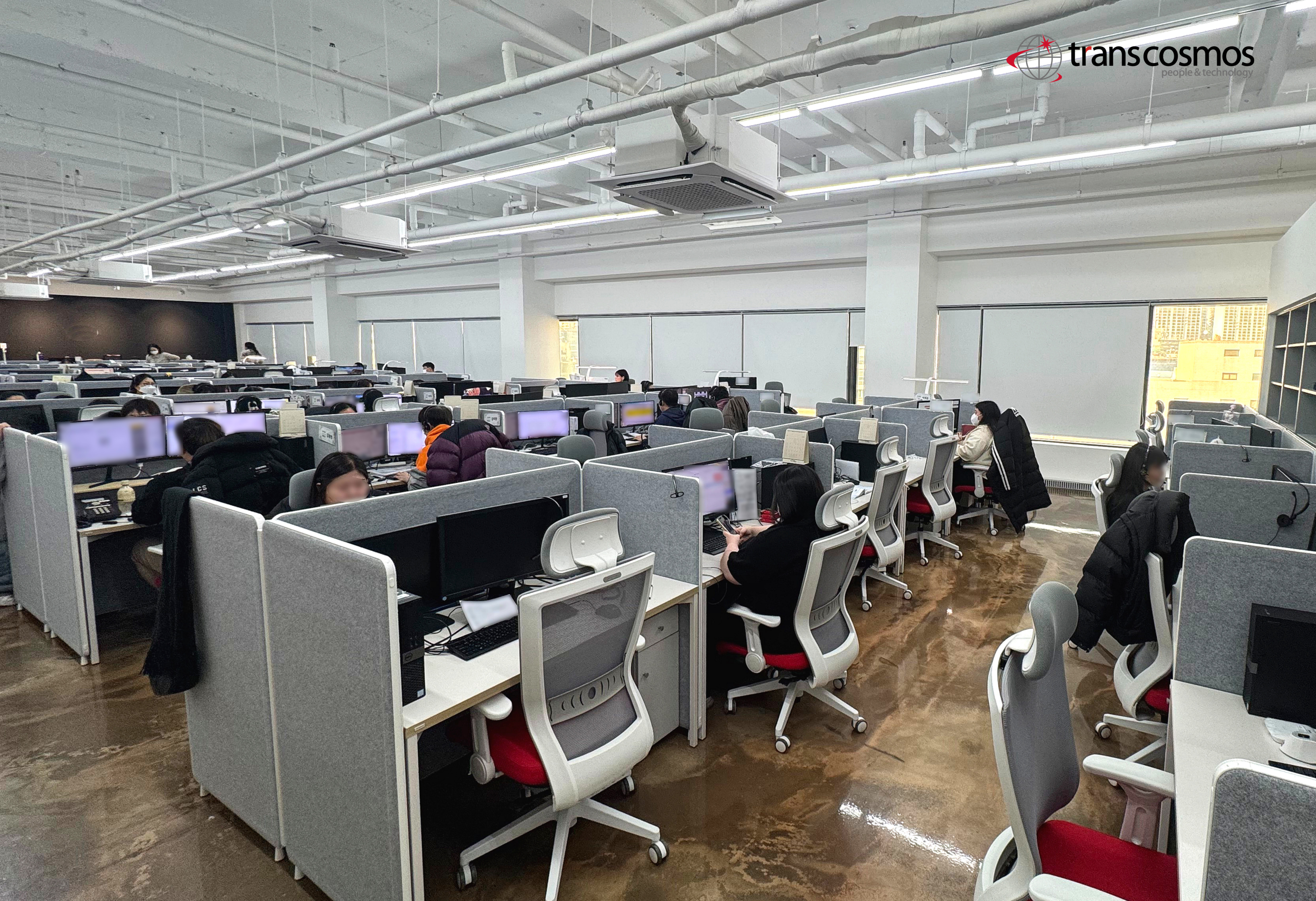 [사진1] 트랜스코스모스코리아, 신규 컨택센터 ‘CX SQUARE 용산’ 오픈.jpg